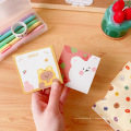 Dessin animé mignon note pad étudiant personnalisé kawaii notepad